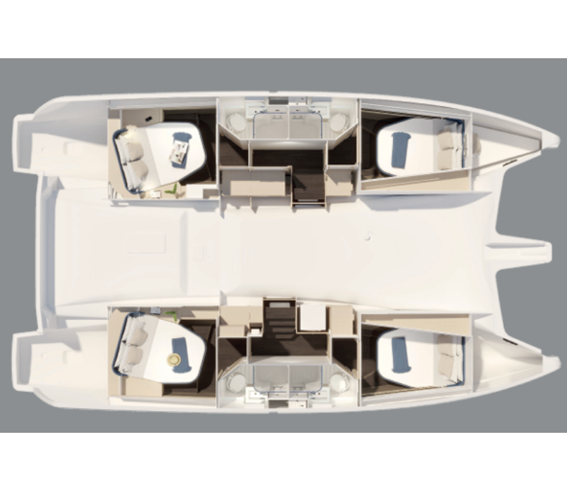 Fountaine Pajot FP 44 Quatuor ELECTRIC