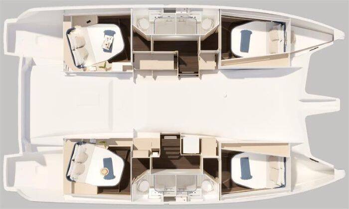 Fountaine Pajot FP 44 Quatuor