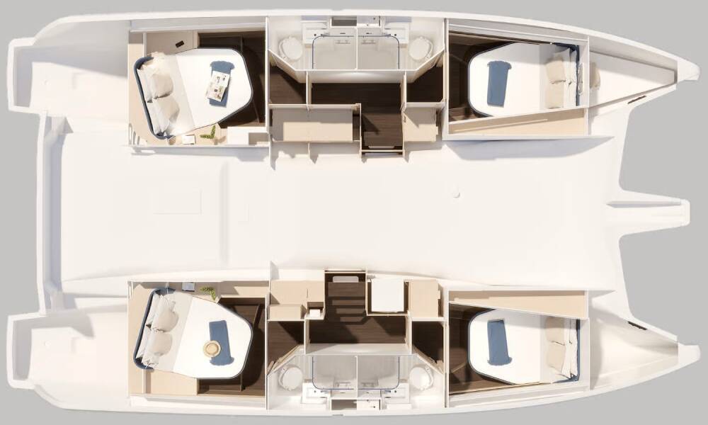 Fountaine Pajot FP 44 Quatuor