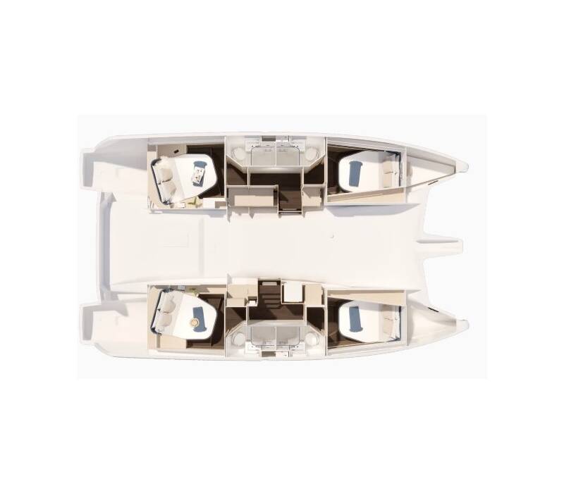 Fountaine Pajot FP 44 Quatuor