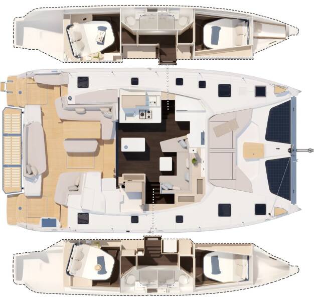 Fountaine Pajot FP 44 Quatuor