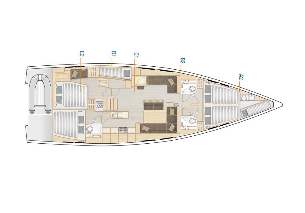 Hanse 548